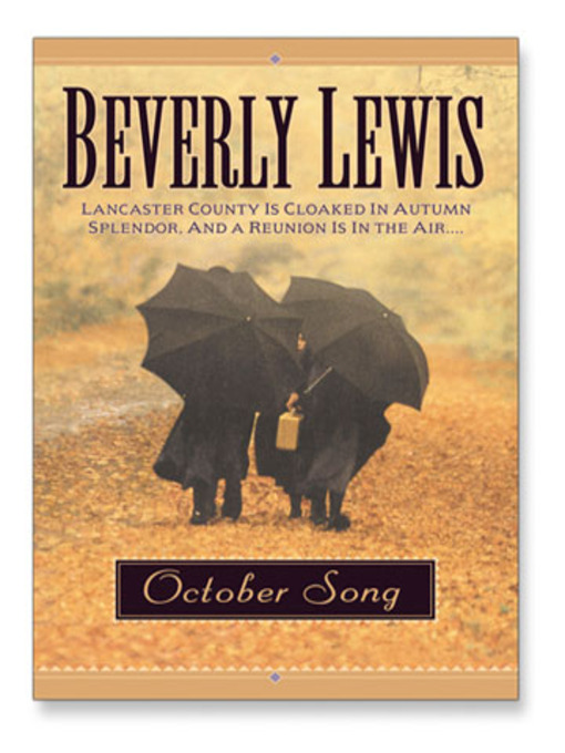 Title details for October Song by Beverly Lewis - Wait list